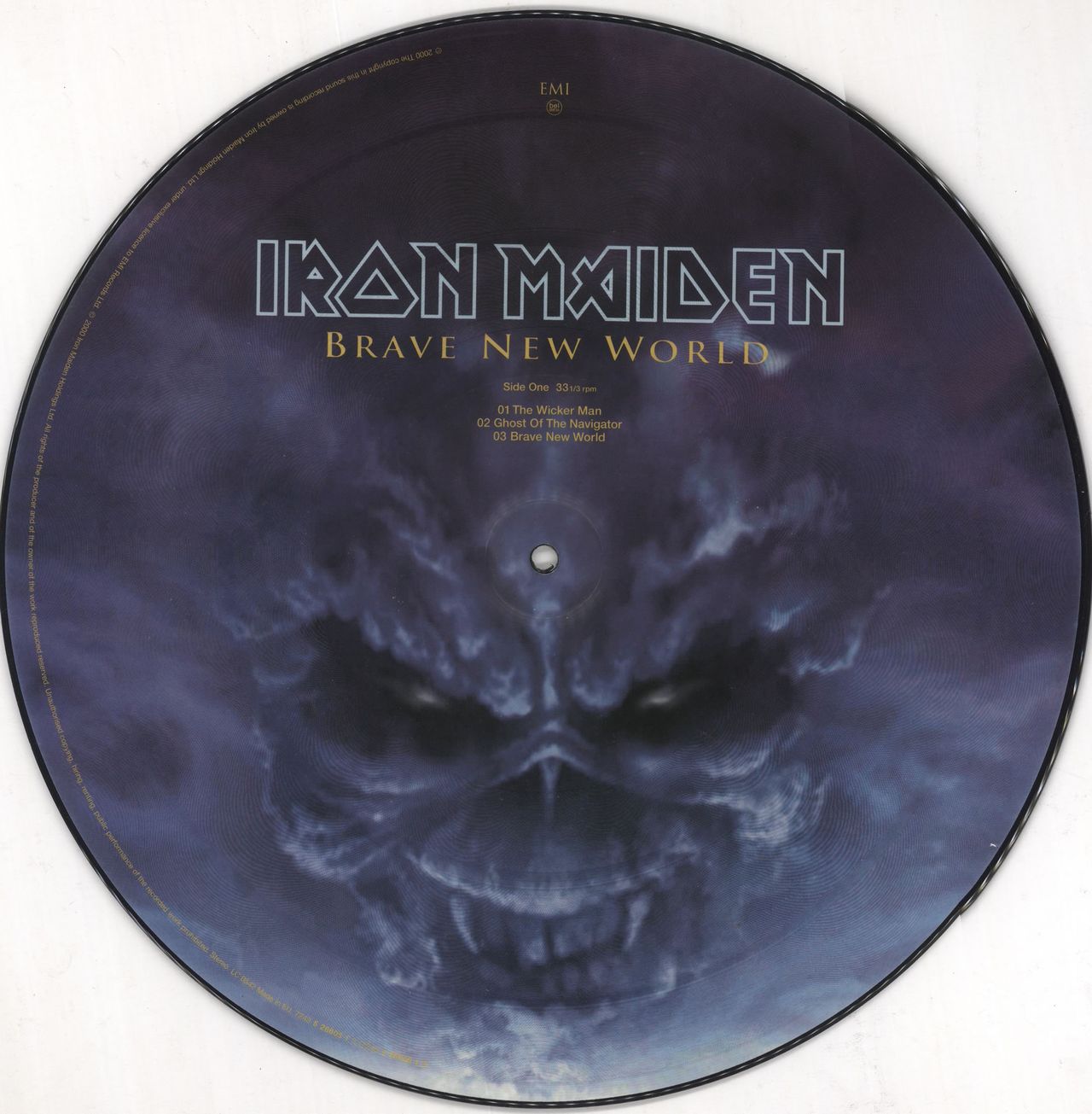 Iron Maiden Brave New World - EX UK Picture disc LP