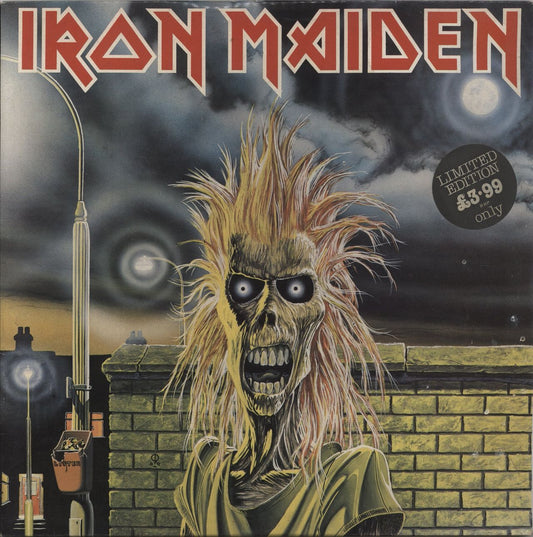 Iron Maiden Iron Maiden - RRP Stickered - EX UK Vinyl LP