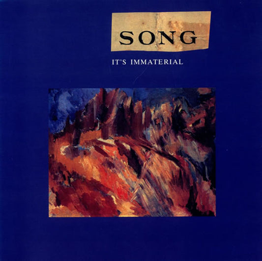 It's Immaterial Song UK Vinyl LP