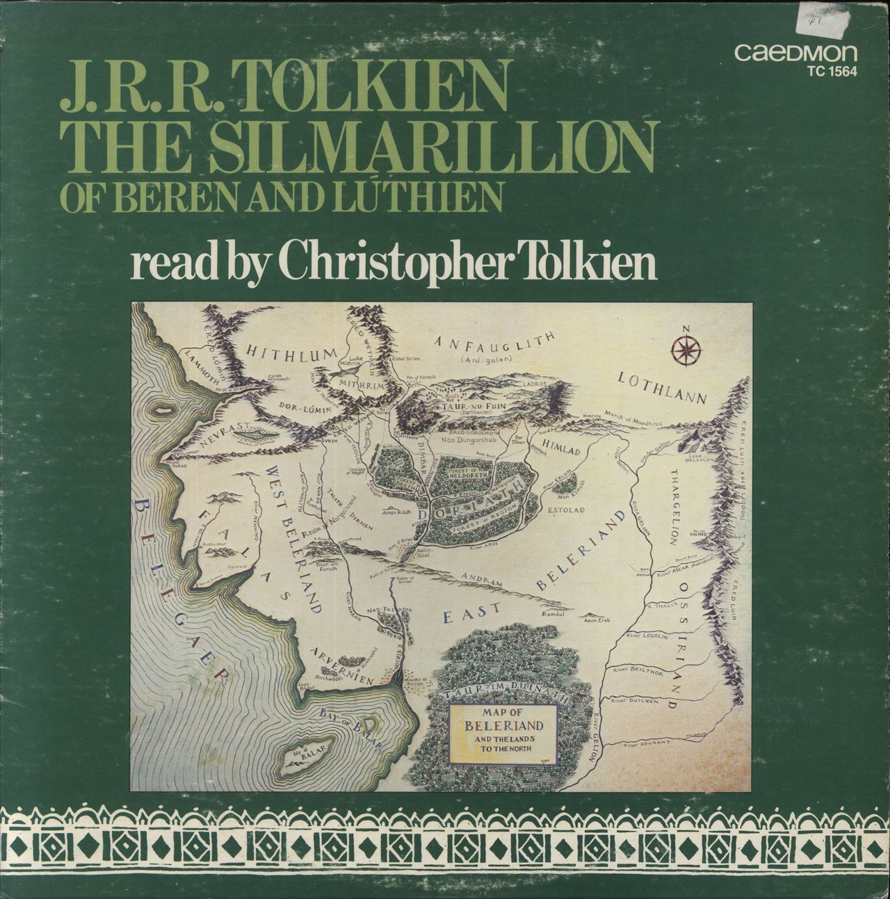 J.R.R. Tolkien The Silmarillion - VG US Vinyl LP
