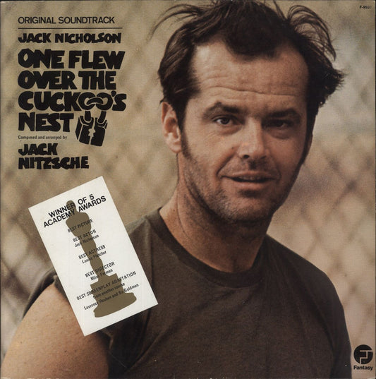 Jack Nitzsche One Flew Over The Cuckoo's Nest - Hype-Stickered US Vinyl LP