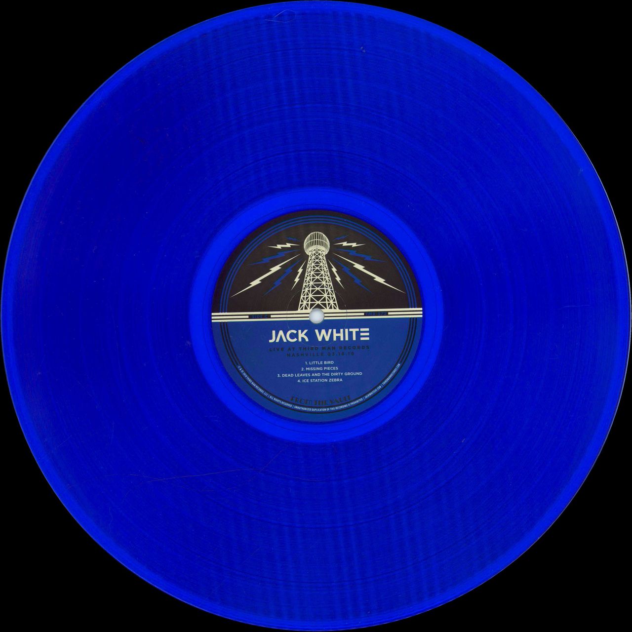 Jack White Live At Third Man Records US 3-LP vinyl set