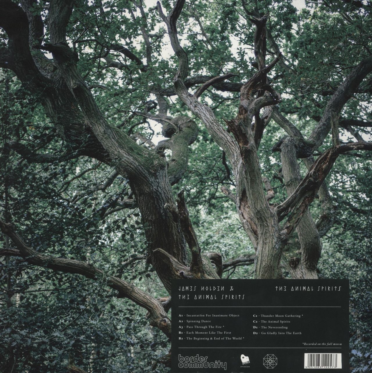 James Holden The Animal Spirits UK 2-LP vinyl set