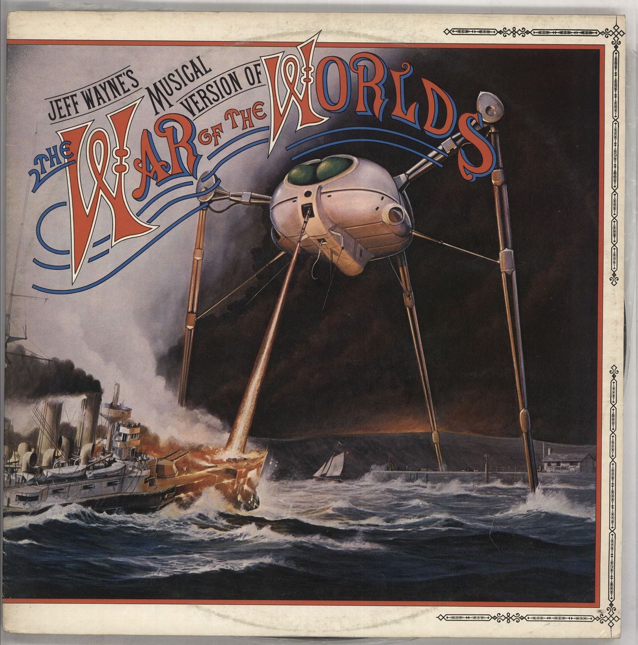 Jeff Wayne The War Of The Worlds Australian 2-LP vinyl set