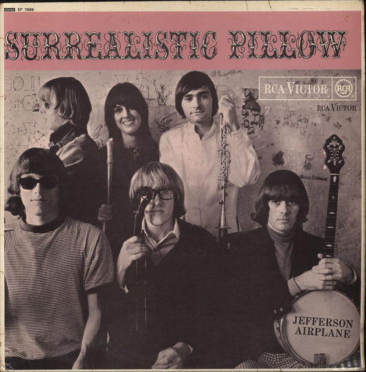 Jefferson Airplane Surrealistic Pillow - VG UK Vinyl LP