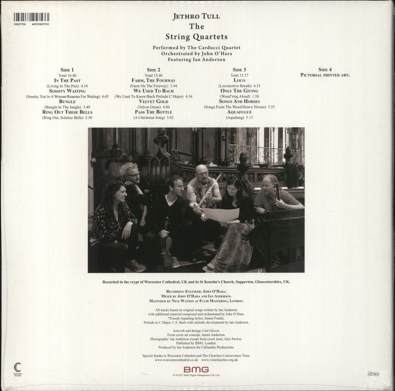 Jethro Tull The String Quartets - Sealed UK 2-LP vinyl set