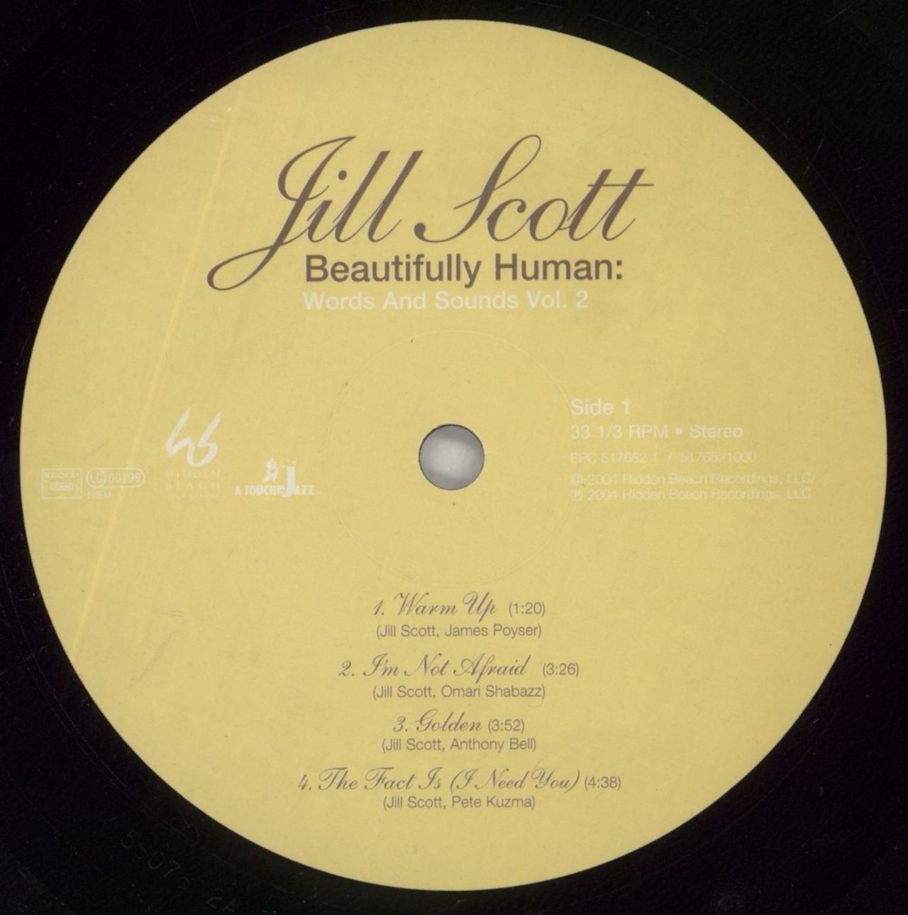 Jill Scott Beautifully Human - Words And Sounds Vol. 2 UK 2-LP vinyl set