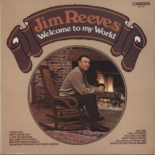 Jim Reeves Welcome To My World UK Vinyl LP