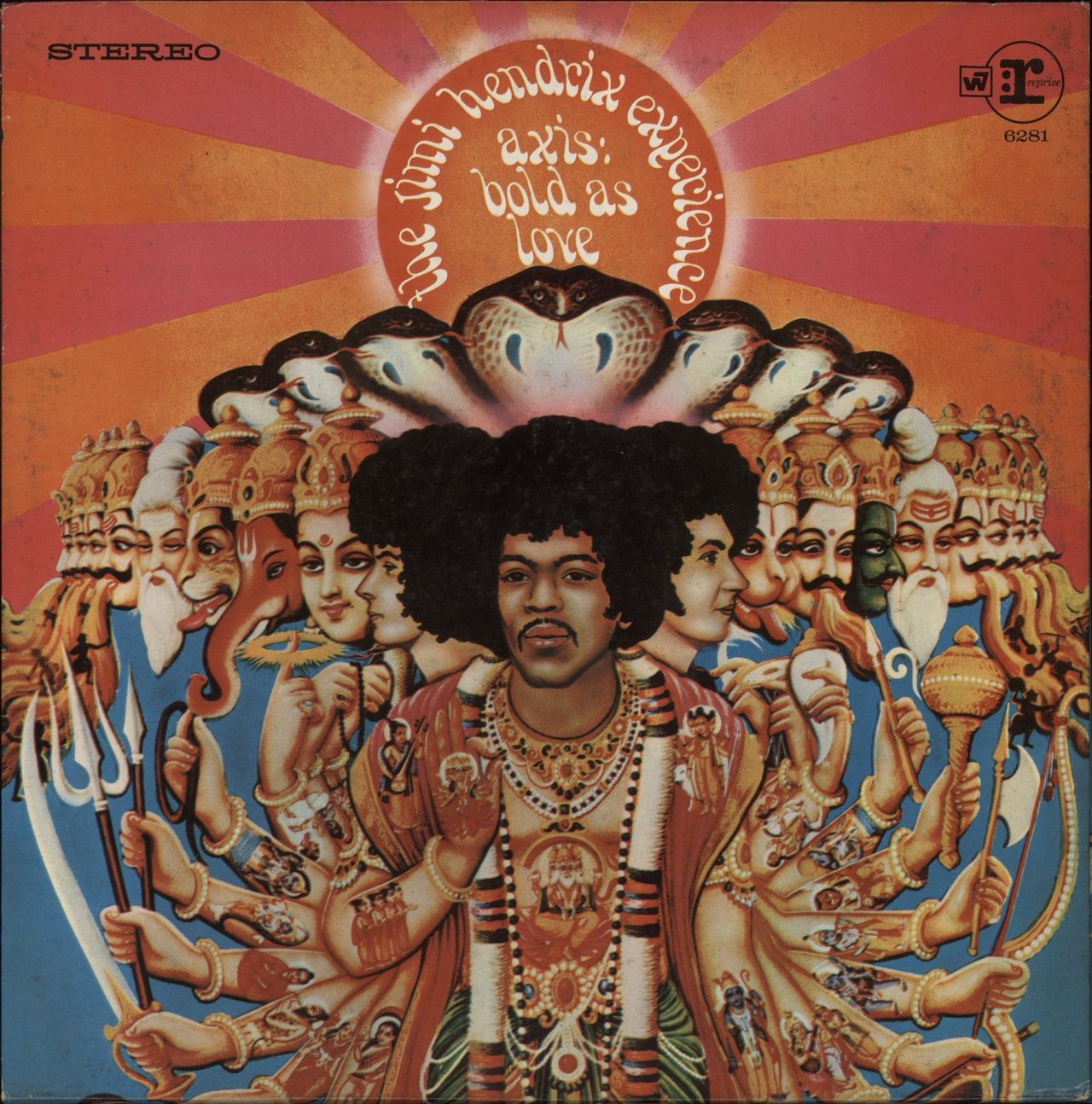 Jimi Hendrix Axis: Bold As Love - EX US Vinyl LP
