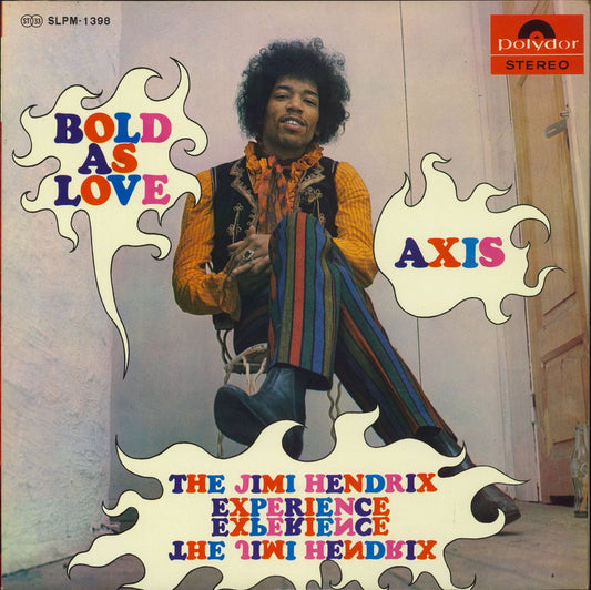 Jimi Hendrix Axis: Bold As Love Japanese Vinyl LP