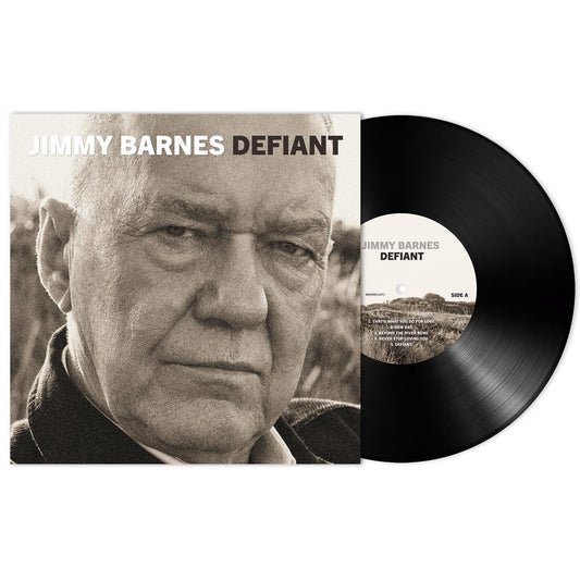 Jimmy Barnes – Defiant - Black Vinyl LP Record