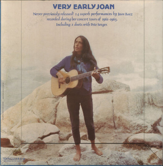 Joan Baez Very Early Joan Italian 2-LP vinyl set