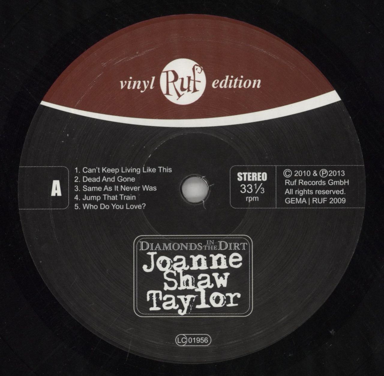 Joanne Shaw Taylor Diamonds In The Dirt German Vinyl LP