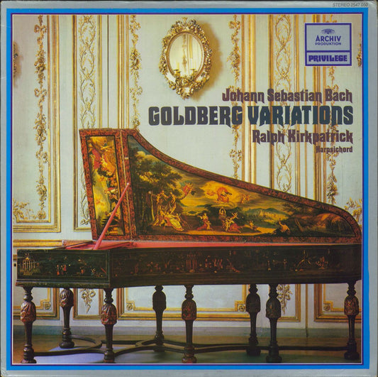 Johann Sebastian Bach Bach: Goldberg-Variationen UK Vinyl LP