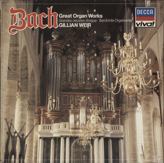 Johann Sebastian Bach Bach: Great Organ Works / Grandes Oeuvres D'Orgue / Berühmte Orgelwerke Dutch Vinyl LP