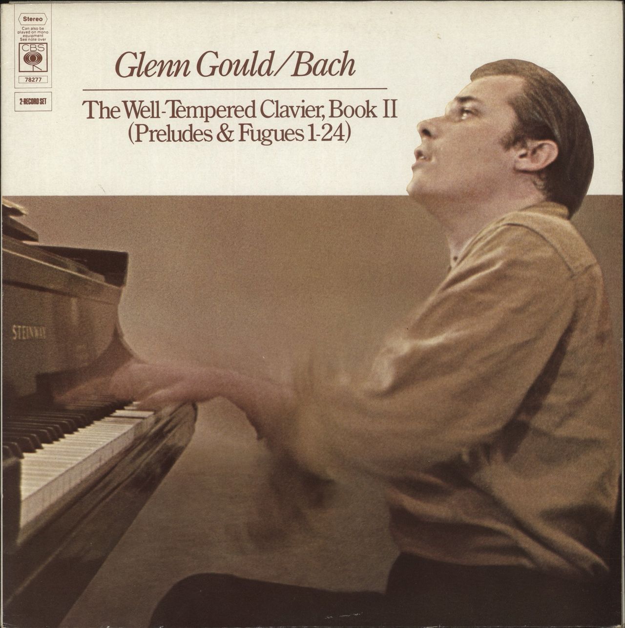 Johann Sebastian Bach Bach: The Well-Tempered Clavier, Book II (Preludes And Fugues 1–24) UK 2-LP vinyl set
