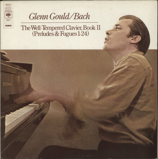 Johann Sebastian Bach Bach: The Well-Tempered Clavier, Book II (Preludes And Fugues 1–24) UK 2-LP vinyl set