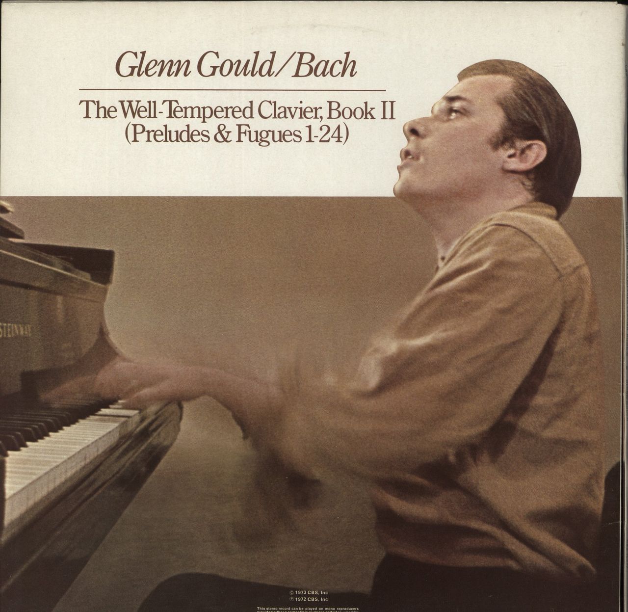 Johann Sebastian Bach Bach: The Well-Tempered Clavier, Book II (Preludes And Fugues 1–24) UK 2-LP vinyl set