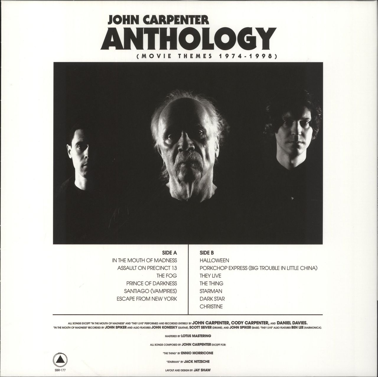John Carpenter Anthology [Movie Themes 1974-1998] - Purple And Yellow Swirl Vinyl US Vinyl LP