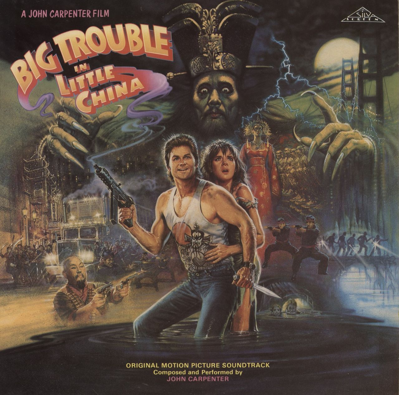 John Carpenter Big Trouble In Little China UK Vinyl LP
