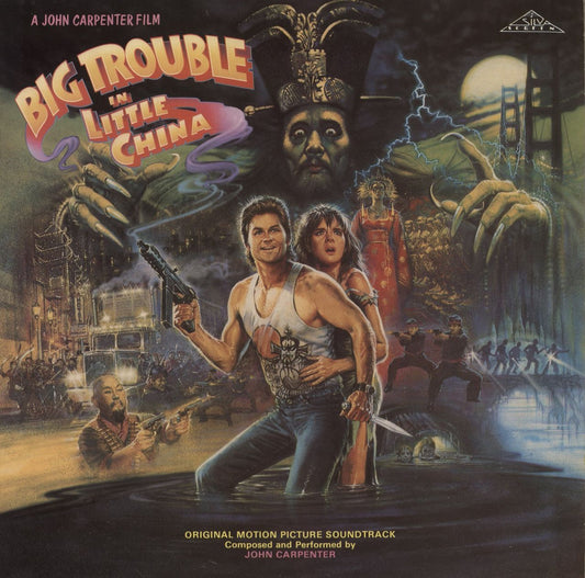 John Carpenter Big Trouble In Little China UK Vinyl LP