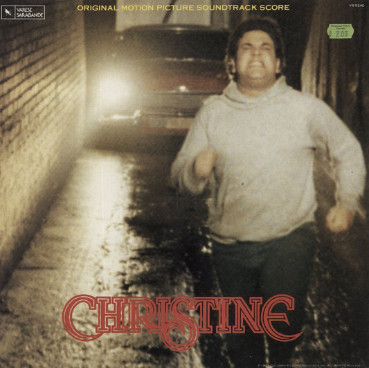 John Carpenter Christine UK Vinyl LP