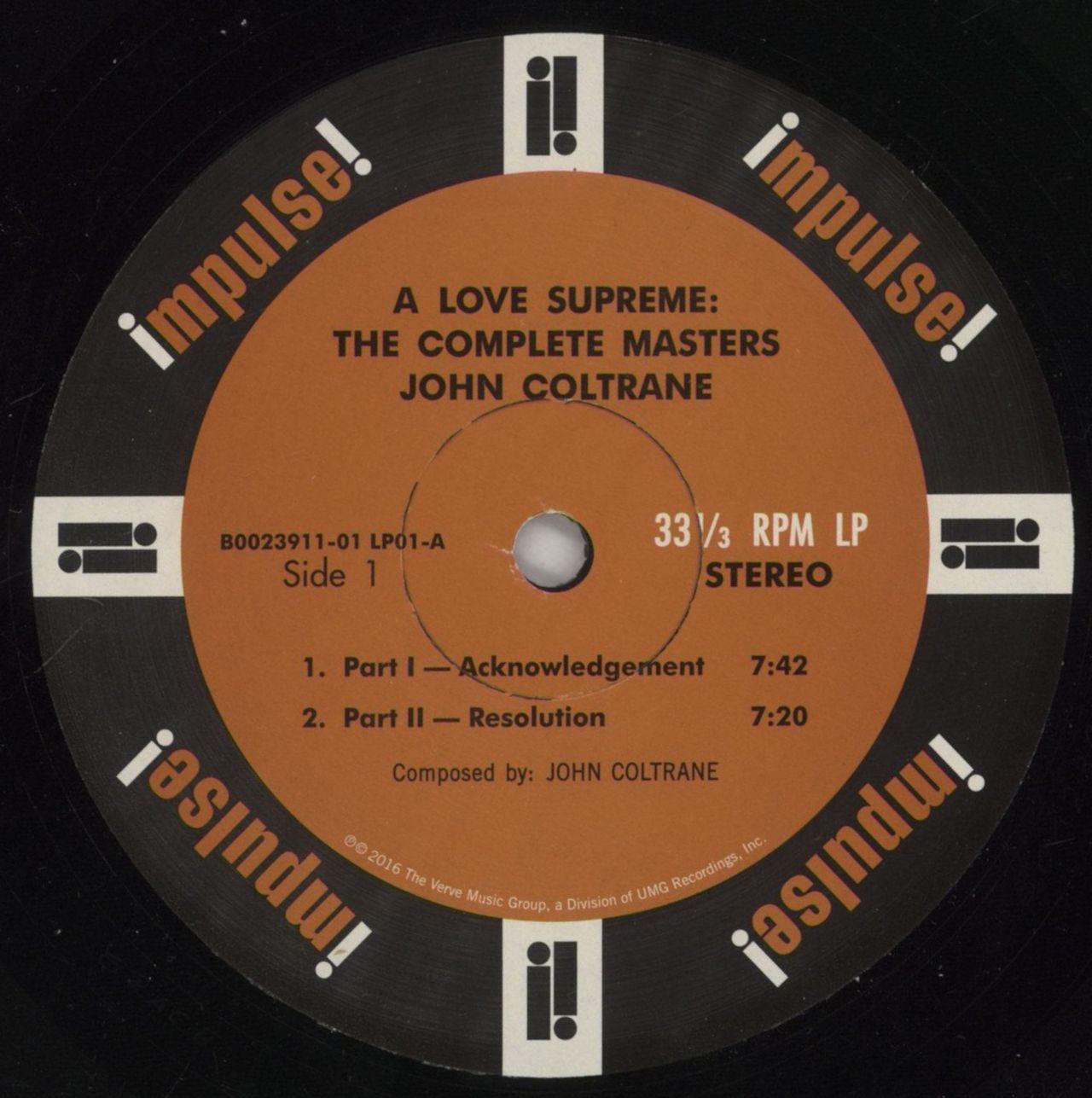 John Coltrane A Love Supreme: The Complete Masters - EX UK 3-LP vinyl set