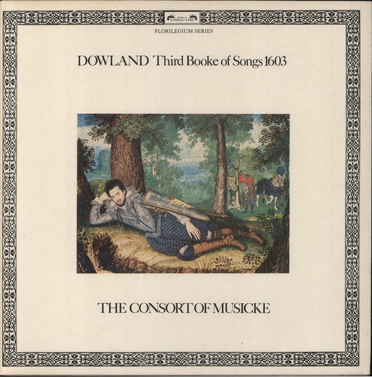 John Dowland Third Booke Of Songs 1603 UK 2-LP vinyl set