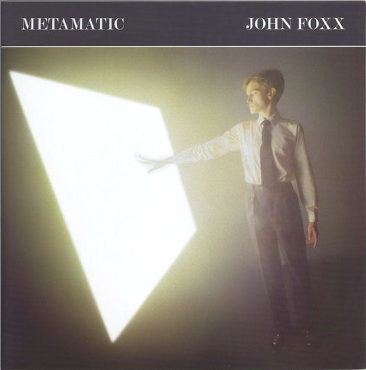 John Foxx Metamatic - 180gm White Vinyl - RSD UK Vinyl LP