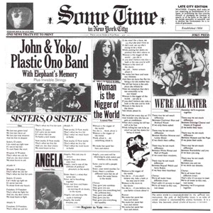 John & Yoko - Some Time In New York City - Vinyl LP Record