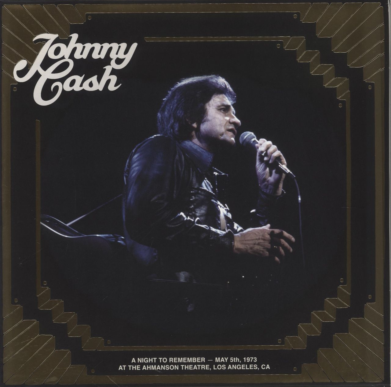 Johnny Cash A Night To Remember - Clear Vinyl + Bonus 7", DVD & Mailer US 2-LP vinyl set
