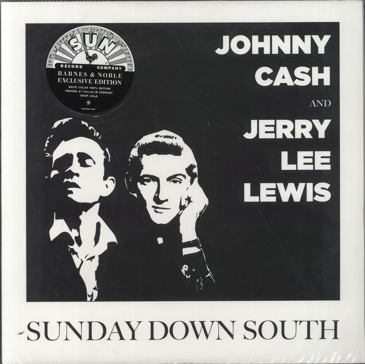 Johnny Cash Sunday Down South - White Vinyl - Sealed US Vinyl LP