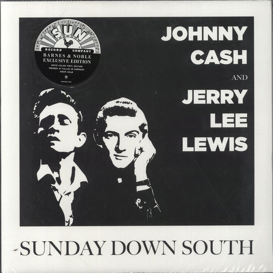 Johnny Cash Sunday Down South - White Vinyl - Sealed US Vinyl LP