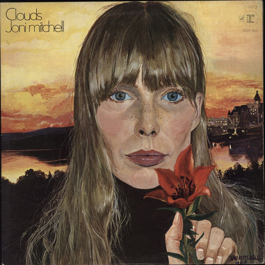 Joni Mitchell Clouds - 2nd UK Vinyl LP