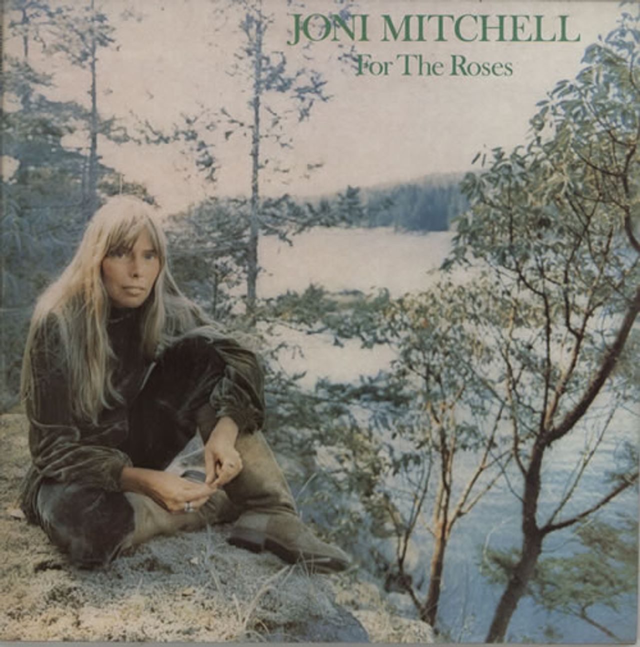 Joni Mitchell For The Roses UK Vinyl LP
