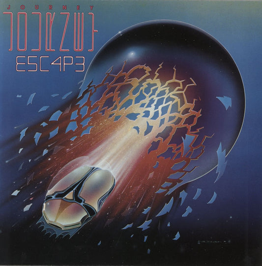 Journey Escape - 1st + Inner UK Vinyl LP