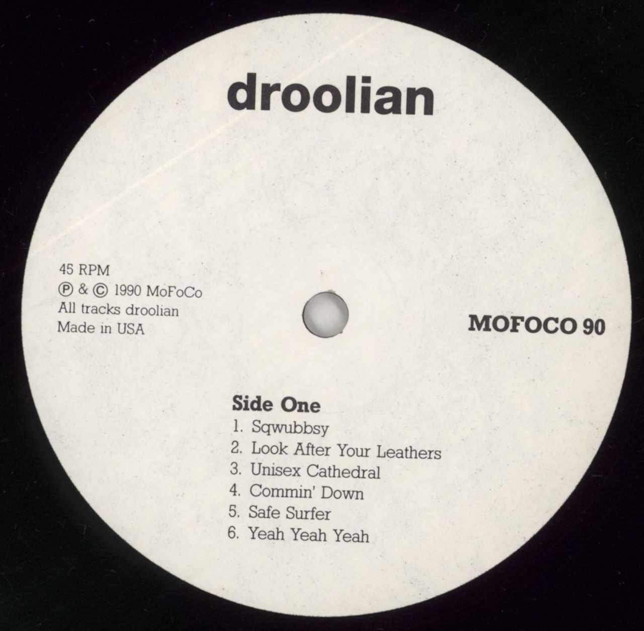 Julian Cope Droolian US Vinyl LP