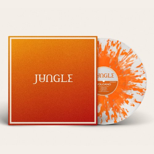 Jungle - Volcano - Orange Splatter Vinyl LP Record
