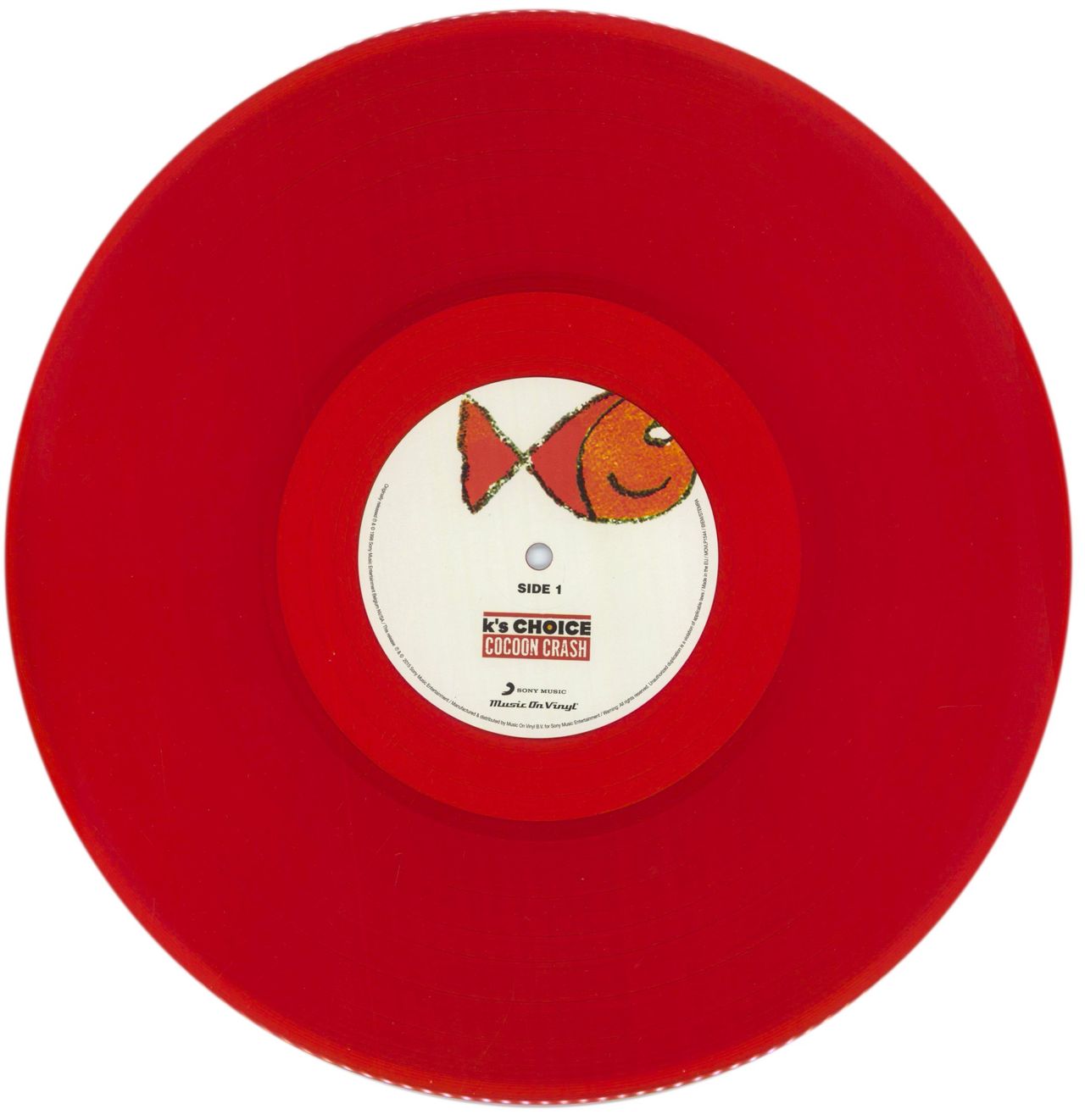 K's Choice Cocoon Crash - Translucent Red Vinyl UK Vinyl LP