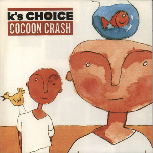 K's Choice Cocoon Crash - Translucent Red Vinyl UK Vinyl LP