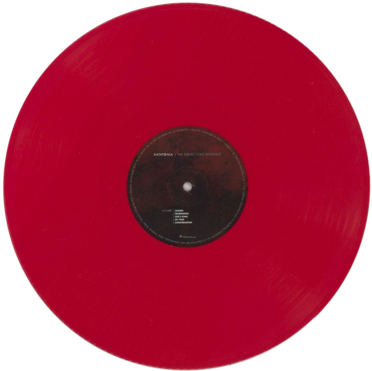 Katatonia The Great Cold Distance - 180gram Red Vinyl UK 2-LP vinyl set