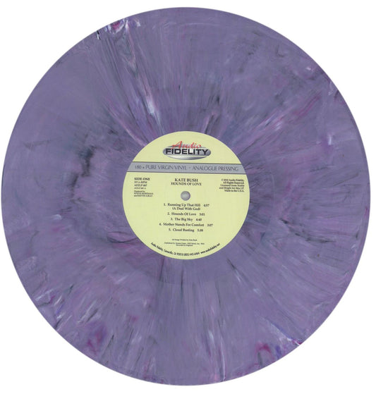 Kate Bush Hounds Of Love - 180gm Pink / Grey Vinyl - EX US Vinyl LP