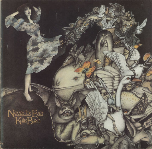 Kate Bush Never For Ever Canadian Vinyl LP