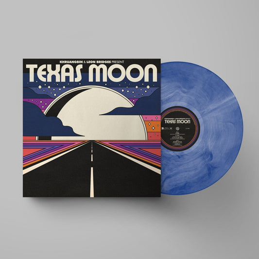 Khruangbin & Leon Bridges - Texas Moon - Blue Daze Vinyl LP Record