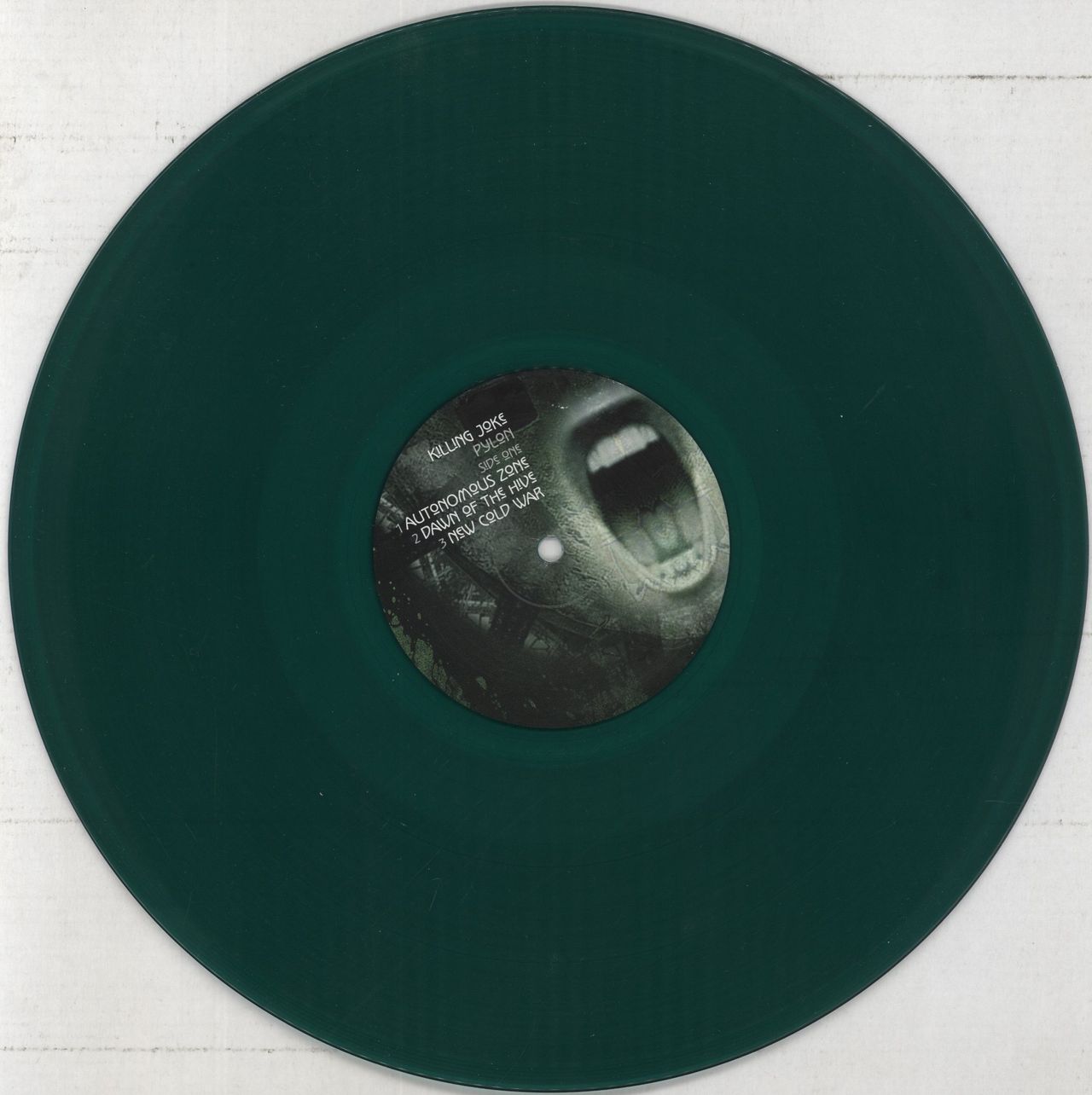 Killing Joke Pylon - Transparent Green Vinyl UK 3-LP vinyl set