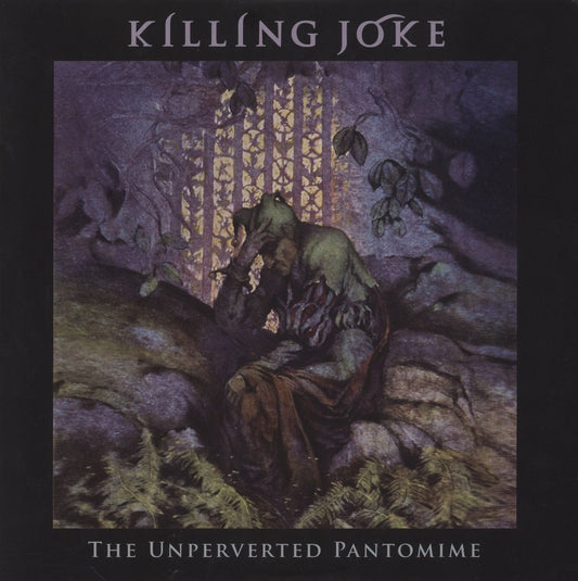 Killing Joke The Unperverted Pantomime - Purple Vinyl + Signed Postcard UK 2-LP vinyl set