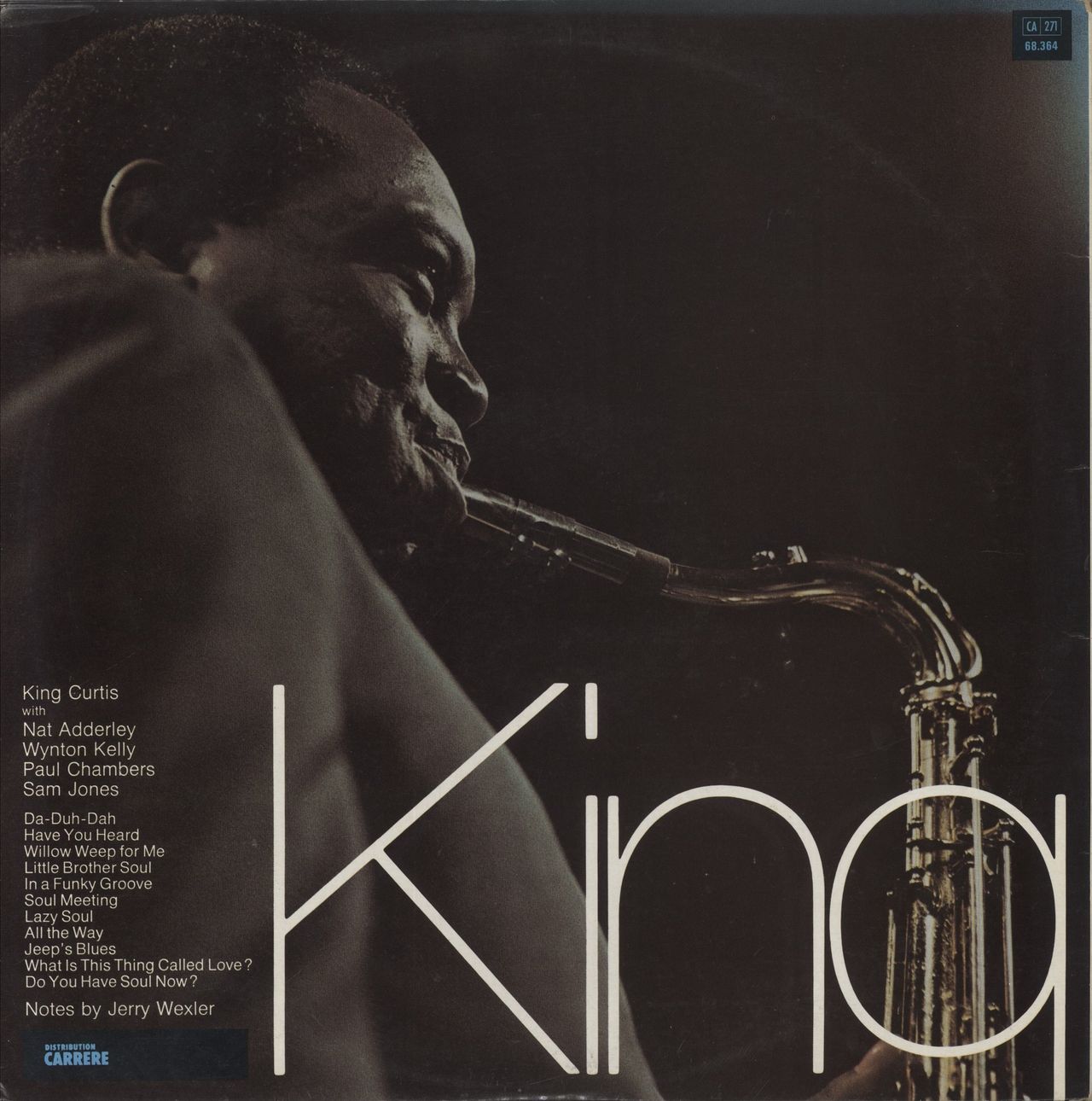 King Curtis Jazz Groove French 2-LP vinyl set