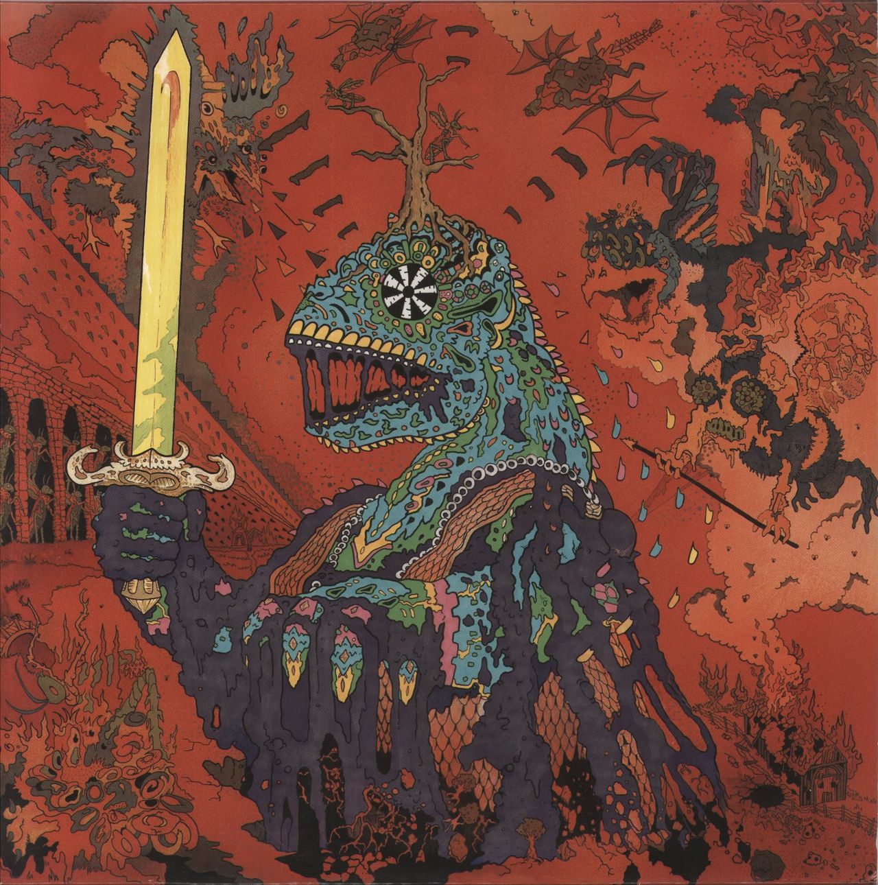 King Gizzard And The Lizard Wizard 12 Bar Bruise - Green Vinyl Australian Vinyl LP