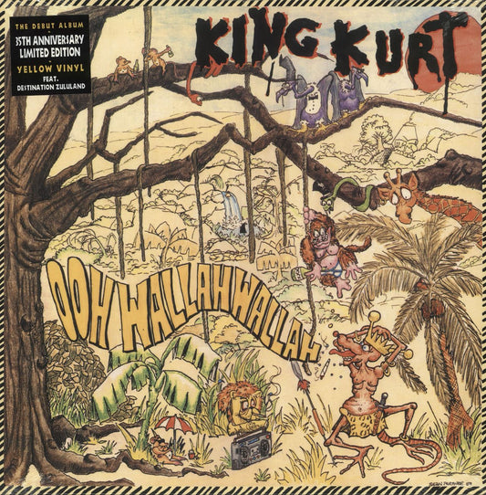 King Kurt Ooh Wallah Wallah - RSD18 - Yellow Vinyl - Sealed UK Vinyl LP