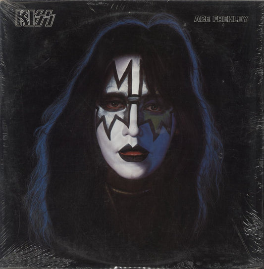 Kiss Ace Frehley + Mural Poster - Shrink US Vinyl LP